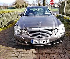Mercedes E200 1,8 kompressor with paddle shift