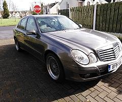 Mercedes E200 1,8 kompressor with paddle shift
