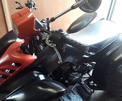 2007 Suzuki 250cc quad for sale