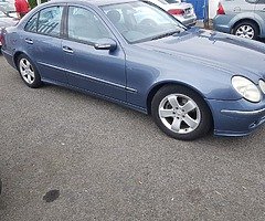 Mercedes eclass.2.2 disel nct.and tax