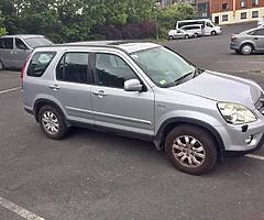 05 Honda CRV I-VTEC 2.0 petrol Low mileage Nct 03/2020 Manual...