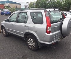 05 Honda CRV I-VTEC 2.0 petrol Low mileage Nct 03/2020 Manual...