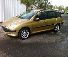 Peugeot 206 14 diesel sw NCT till 10/19 128000 mile mint condition 995 ono