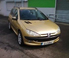 Peugeot 206 14 diesel sw NCT till 10/19 128000 mile mint condition 995 ono - Image 8/10