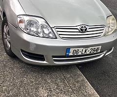 Toyota Corolla is nct no tax