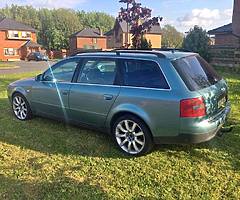 00 audi a6 1,9 tdi no test or tax,runs well