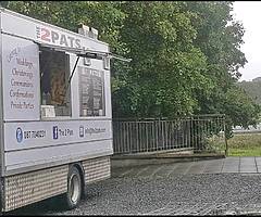 Mobile catering chip van (trading licence optional)