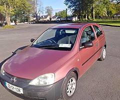 Opel corsa new nct