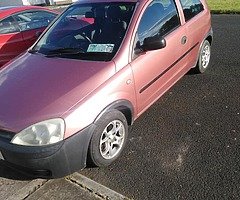 Opel corsa new nct