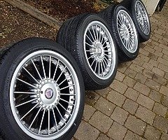 Alpina wheels 17in 5x120 bmw