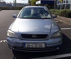 2003 OPEL ASTRA 1.4 SALOON , NCT EXPIRED 05- 19 // DRIVES GREAT // €350 TODAY - Image 4/9
