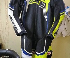 Custom Design Motorbike Leather suit