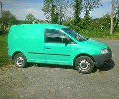Tdi caddy taxed&tested