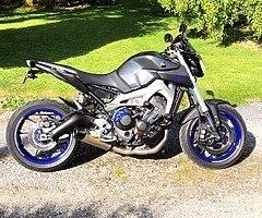 Yamaha Mt09 2014