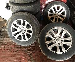 2007 Renault Traffic Alloy wheels & tyres