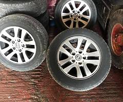 2007 Renault Traffic Alloy wheels & tyres