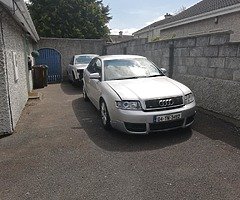 2 x Audi A4s for breaking
