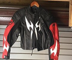 Ladies Hein Gericke leather jacket and trousers