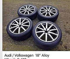For sale or Swap for 17’’ 5x112 18’’