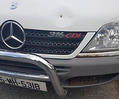 Mercedes sprinter 316 cdi 2.7 165 hp