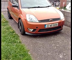 Ford fiesta 1.6 2003 petrol , no tax , nct until August,