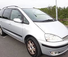 Ford Galaxy Nct is up taxed 06/19 Manual