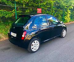 2007 Nissan Micra 1.2L(NCT+LOW MILAGE+1 OWNER)102,000 MILES MANUAL TRANSMISSION - Image 4/8