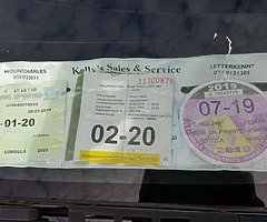 Toyota Corolla 1.6 Petrol Automatic Tax+New NCT - Image 8/8