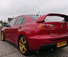 Mitsubishi evolution x FQ 300 - Image 8/10