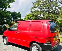 NISSAN VAN - DIESEL & REAR WHEEL DRIVE! LONG MOT