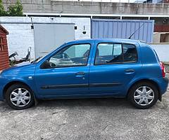 03 clio 5 door for sale
