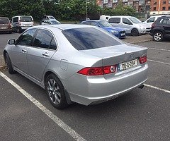 08 HONDA ACCORD 2.0 SR tax and nct ....