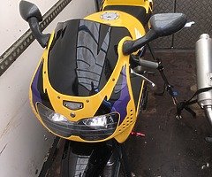 Fireblade and a zx6r