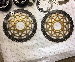 ZX6R and ZX10R brake discs, TC rings and sprocket carriers - Image 3/3