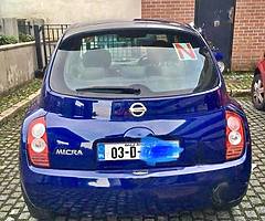 03 micra for breaking navy blue - Image 2/6