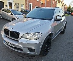 October 2010 BMW X5 LCI Xdrive 3.0d M Sport Auto PDC, SATNAV