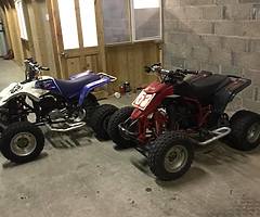 All quads and motorbikes bought