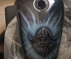 Airbrush Motorcycle tank - Image 5/5