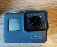 GoPro hero 5 black with dual battery charger