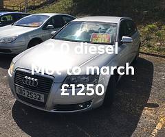 Selection of cars all with mot - Image 6/7