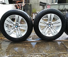 18" BMW X5 alloys with tyres