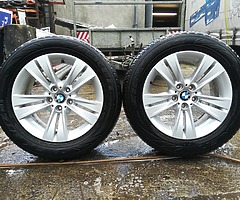 18" BMW X5 alloys with tyres - Image 2/3