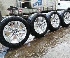 18" BMW X5 alloys with tyres