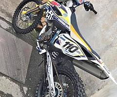 2015 Husqvarna 350 bike