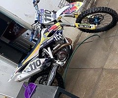 2015 Husqvarna 350 bike