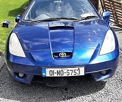 01 toyota Celica 1.8 petrol for parts/breaking
