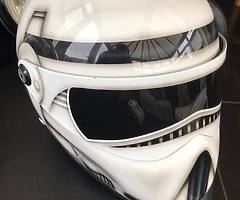 AIR BRUSHED STORMTROOPER HELMET very well done only used as ornament £225 - Image 6/6