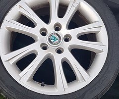 Standard vrs alloys 225 45 17s