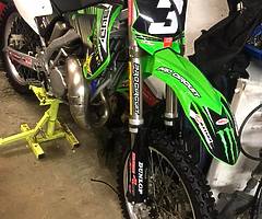 parts for 2006 kx 125 wanted