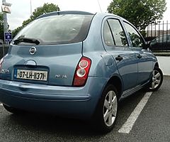 Perfect price!!!!!!!! Selling 07 NISSAN MICRA 1.2 petrol,NCT-01.09.19 - Image 6/10
